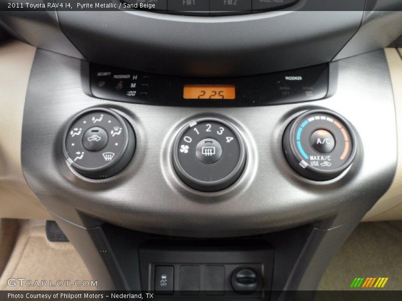 Controls of 2011 RAV4 I4