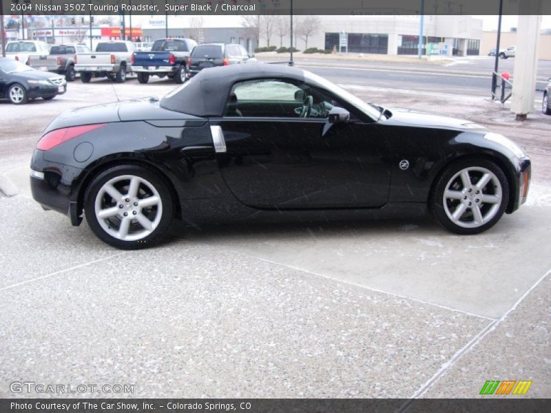 Super Black / Charcoal 2004 Nissan 350Z Touring Roadster