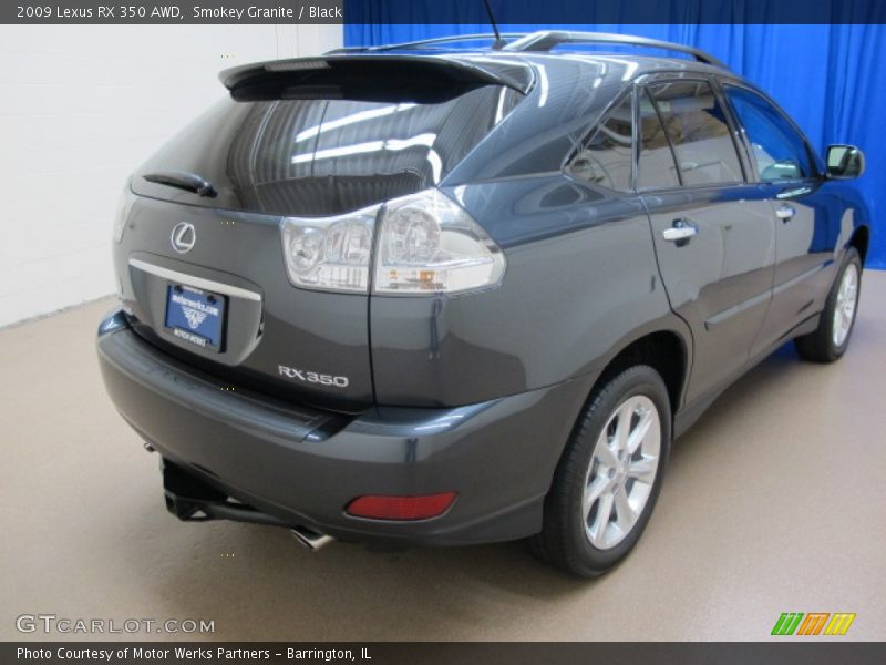 Smokey Granite / Black 2009 Lexus RX 350 AWD