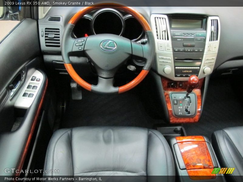 Smokey Granite / Black 2009 Lexus RX 350 AWD