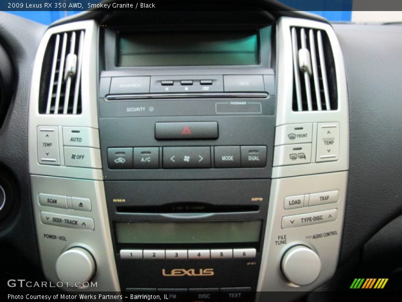 Smokey Granite / Black 2009 Lexus RX 350 AWD