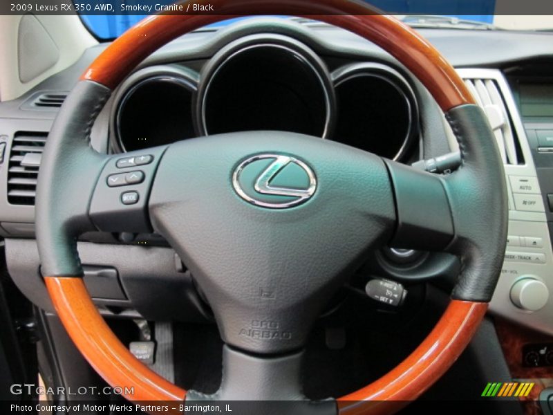 Smokey Granite / Black 2009 Lexus RX 350 AWD