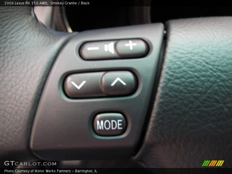 Smokey Granite / Black 2009 Lexus RX 350 AWD