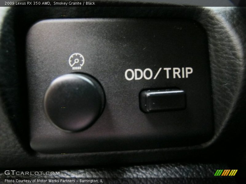 Smokey Granite / Black 2009 Lexus RX 350 AWD