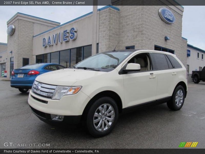 Creme Brulee / Camel 2007 Ford Edge SEL Plus AWD