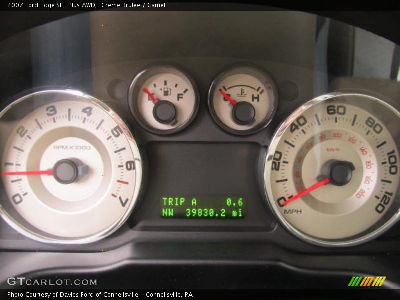 Creme Brulee / Camel 2007 Ford Edge SEL Plus AWD