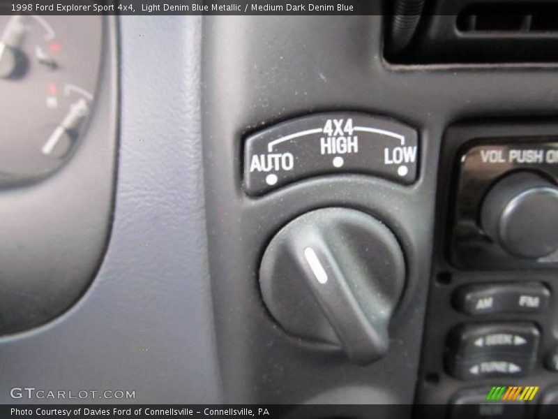 Controls of 1998 Explorer Sport 4x4