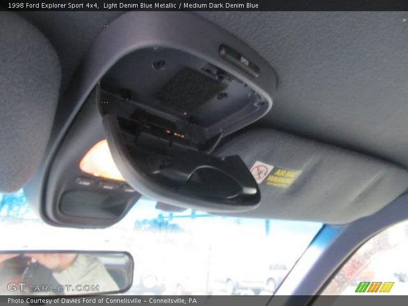 Light Denim Blue Metallic / Medium Dark Denim Blue 1998 Ford Explorer Sport 4x4