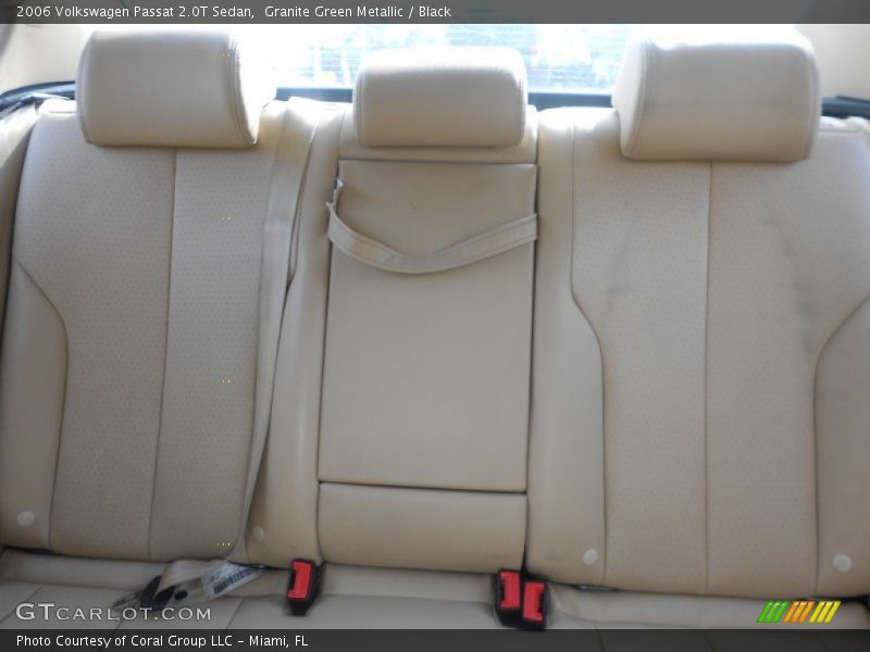 Granite Green Metallic / Black 2006 Volkswagen Passat 2.0T Sedan