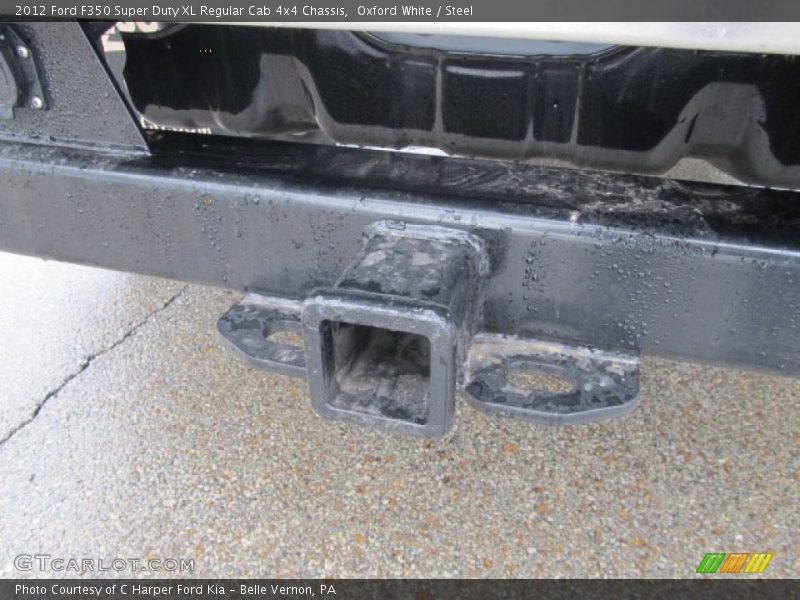 Oxford White / Steel 2012 Ford F350 Super Duty XL Regular Cab 4x4 Chassis