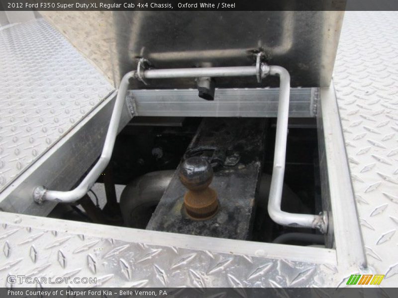 Oxford White / Steel 2012 Ford F350 Super Duty XL Regular Cab 4x4 Chassis