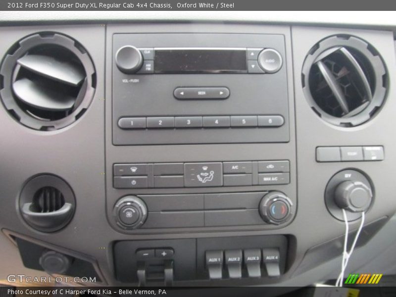 Controls of 2012 F350 Super Duty XL Regular Cab 4x4 Chassis