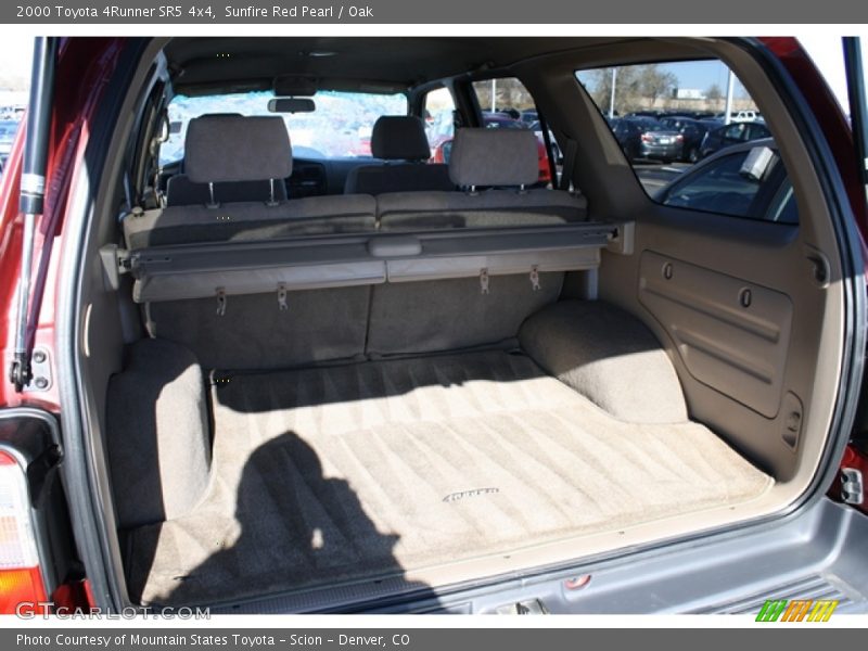 Sunfire Red Pearl / Oak 2000 Toyota 4Runner SR5 4x4