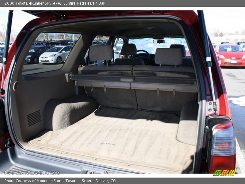 Sunfire Red Pearl / Oak 2000 Toyota 4Runner SR5 4x4