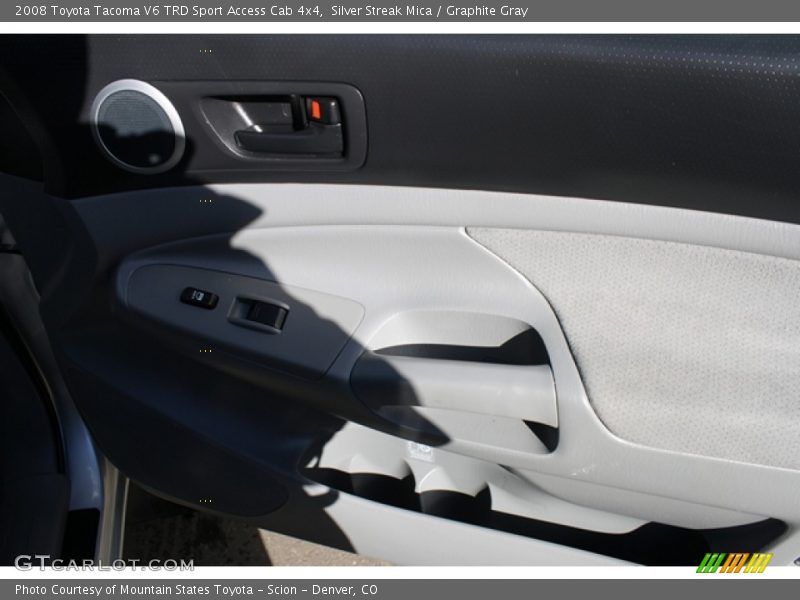Silver Streak Mica / Graphite Gray 2008 Toyota Tacoma V6 TRD Sport Access Cab 4x4