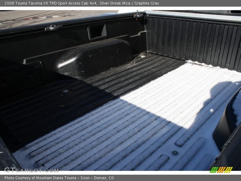 Silver Streak Mica / Graphite Gray 2008 Toyota Tacoma V6 TRD Sport Access Cab 4x4