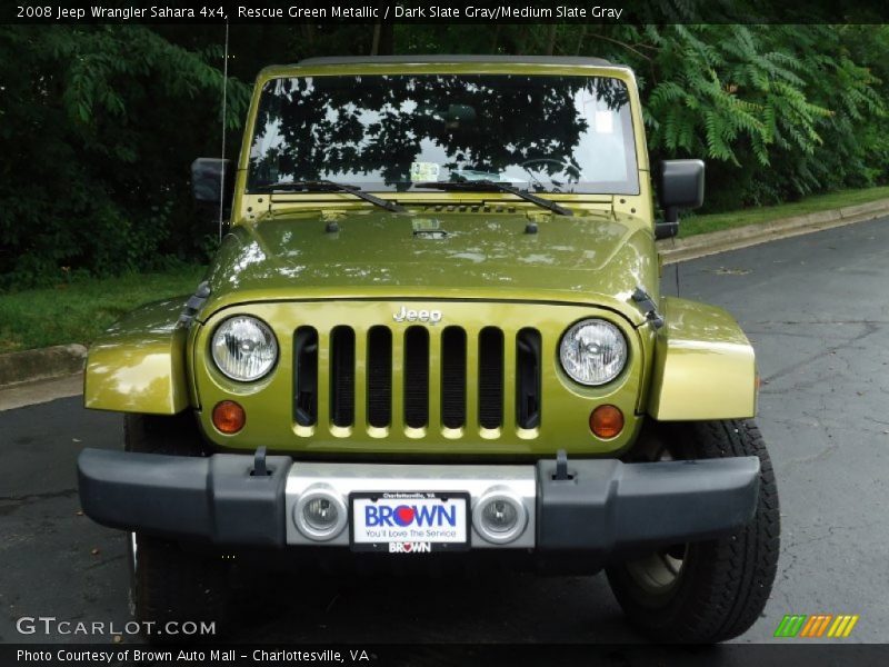 Rescue Green Metallic / Dark Slate Gray/Medium Slate Gray 2008 Jeep Wrangler Sahara 4x4