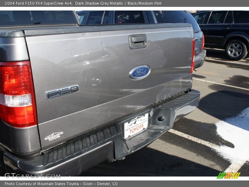 Dark Shadow Grey Metallic / Black/Medium Flint 2004 Ford F150 FX4 SuperCrew 4x4