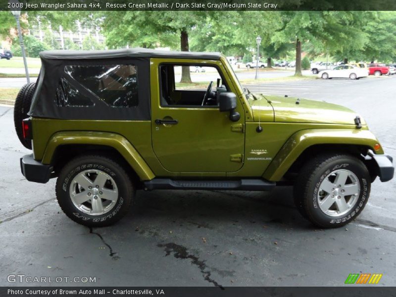 Rescue Green Metallic / Dark Slate Gray/Medium Slate Gray 2008 Jeep Wrangler Sahara 4x4