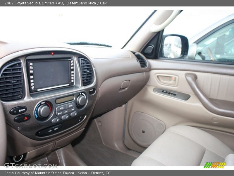 Desert Sand Mica / Oak 2002 Toyota Sequoia Limited 4WD