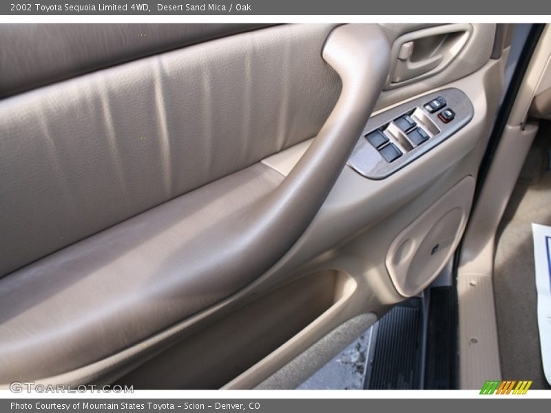 Desert Sand Mica / Oak 2002 Toyota Sequoia Limited 4WD