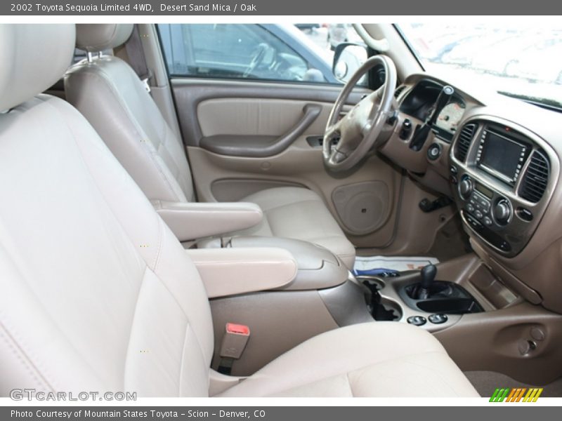 Desert Sand Mica / Oak 2002 Toyota Sequoia Limited 4WD