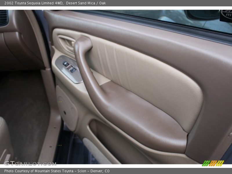 Desert Sand Mica / Oak 2002 Toyota Sequoia Limited 4WD