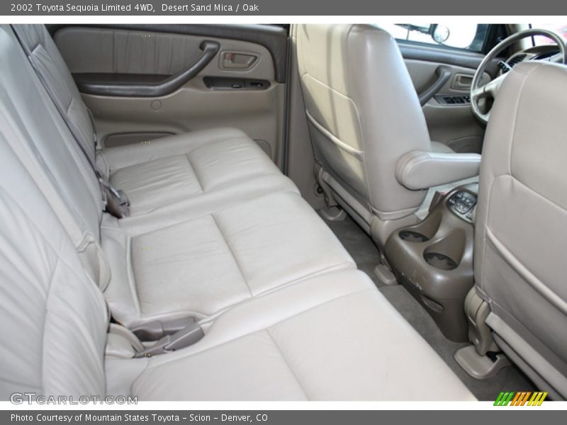 Desert Sand Mica / Oak 2002 Toyota Sequoia Limited 4WD