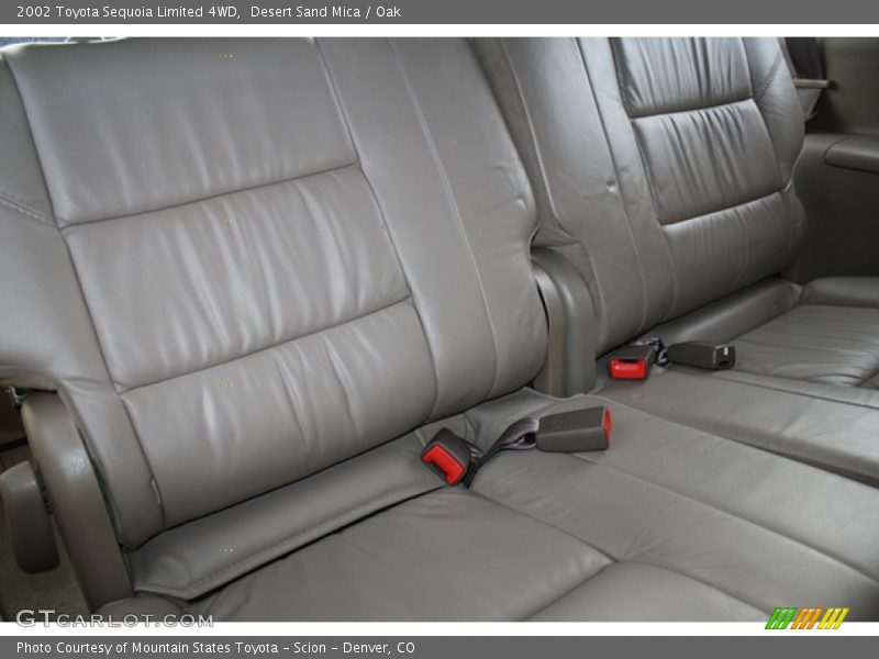 Desert Sand Mica / Oak 2002 Toyota Sequoia Limited 4WD