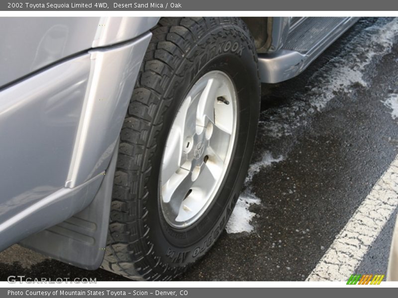 Desert Sand Mica / Oak 2002 Toyota Sequoia Limited 4WD