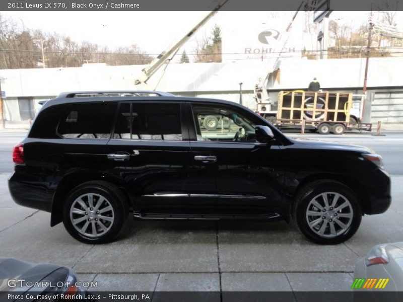 Black Onyx / Cashmere 2011 Lexus LX 570