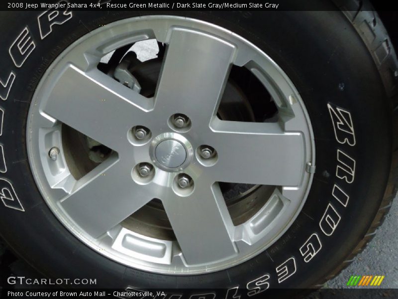 Rescue Green Metallic / Dark Slate Gray/Medium Slate Gray 2008 Jeep Wrangler Sahara 4x4