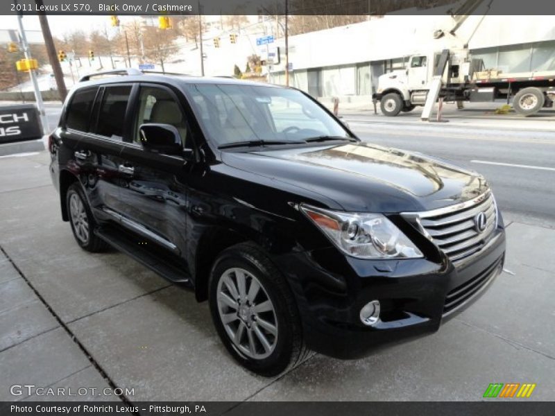 Black Onyx / Cashmere 2011 Lexus LX 570