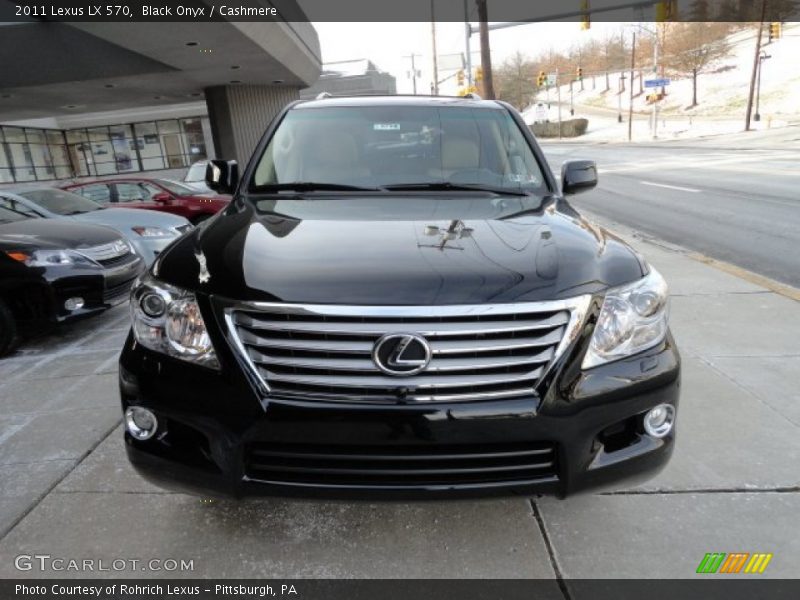 Black Onyx / Cashmere 2011 Lexus LX 570