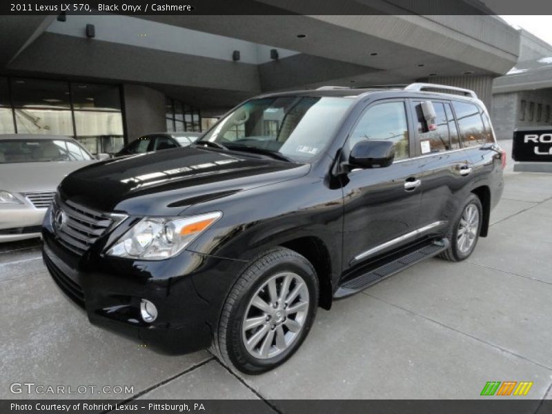 Front 3/4 View of 2011 LX 570