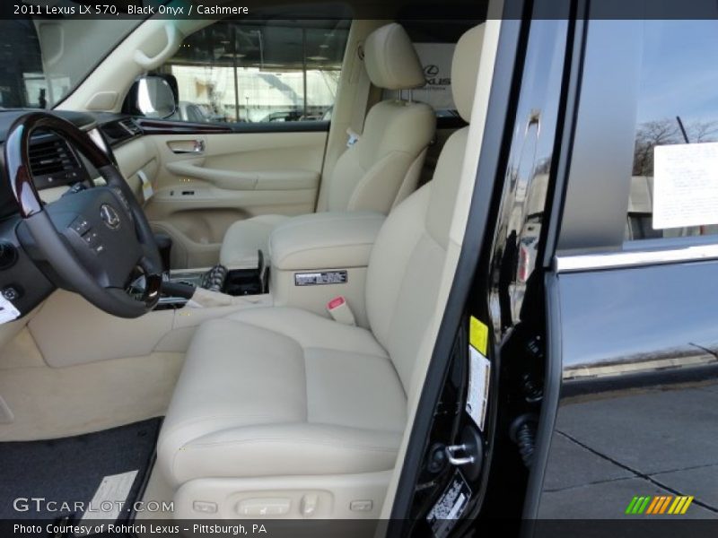 Black Onyx / Cashmere 2011 Lexus LX 570