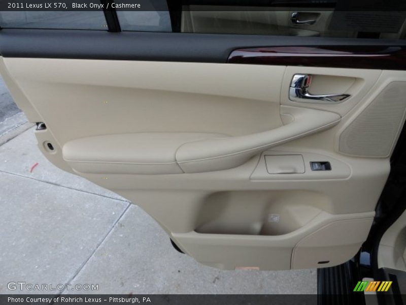 Black Onyx / Cashmere 2011 Lexus LX 570