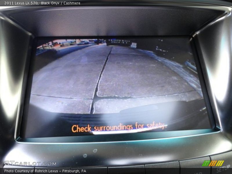 Black Onyx / Cashmere 2011 Lexus LX 570