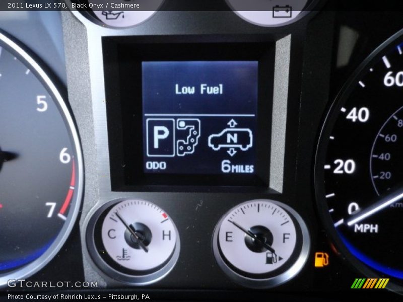 Black Onyx / Cashmere 2011 Lexus LX 570