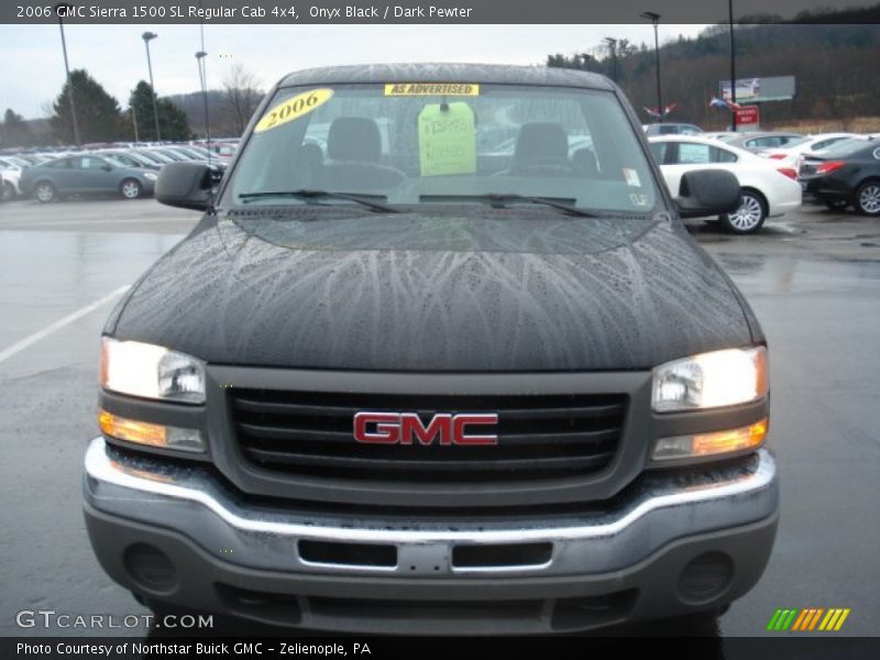 Onyx Black / Dark Pewter 2006 GMC Sierra 1500 SL Regular Cab 4x4