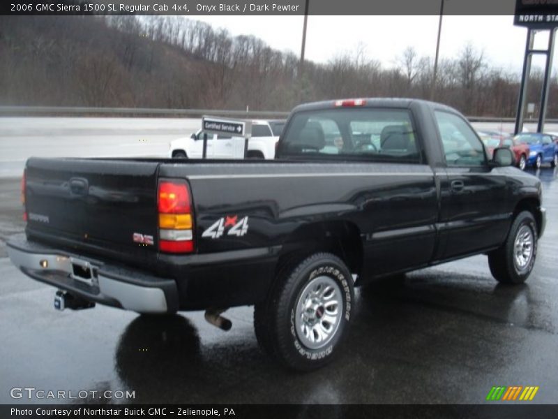 Onyx Black / Dark Pewter 2006 GMC Sierra 1500 SL Regular Cab 4x4