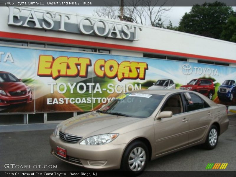 Desert Sand Mica / Taupe 2006 Toyota Camry LE
