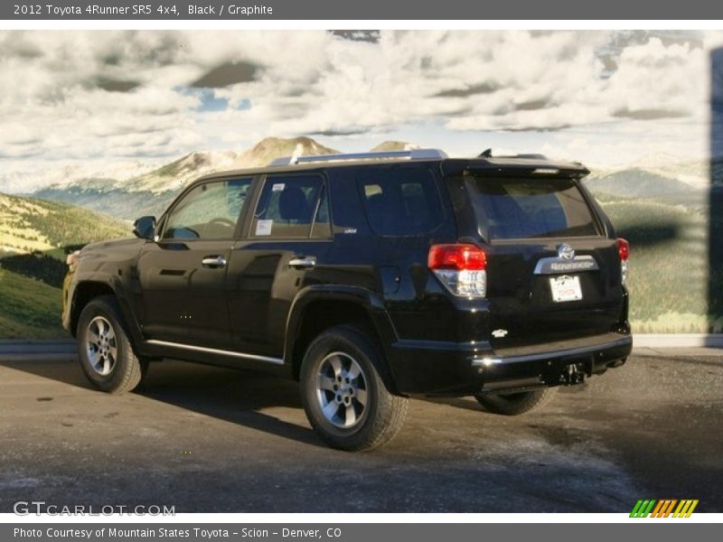 Black / Graphite 2012 Toyota 4Runner SR5 4x4