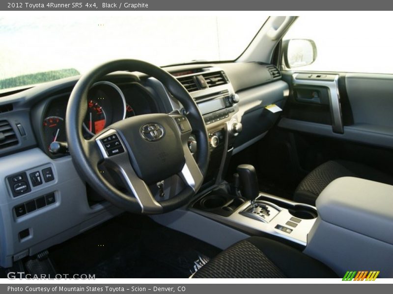 Black / Graphite 2012 Toyota 4Runner SR5 4x4
