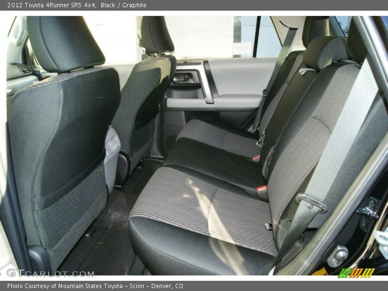 Black / Graphite 2012 Toyota 4Runner SR5 4x4