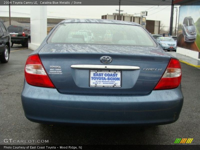 Catalina Blue Metallic / Stone 2004 Toyota Camry LE