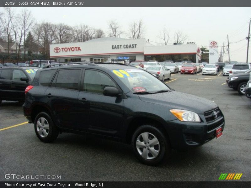 Black / Ash Gray 2009 Toyota RAV4 4WD