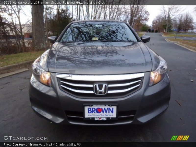 Polished Metal Metallic / Gray 2012 Honda Accord LX Premium Sedan