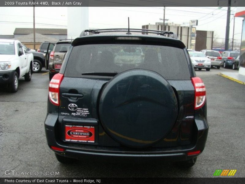 Black / Ash Gray 2009 Toyota RAV4 4WD
