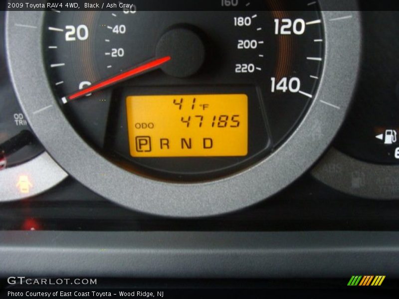Black / Ash Gray 2009 Toyota RAV4 4WD